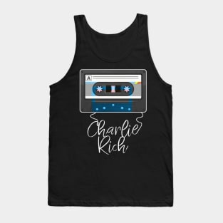 Love Music Charlie Proud Name Awesome Cassette Tank Top